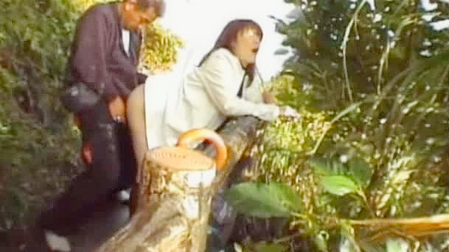 Kinky Miho Hayashi in outdoors hardcore fuck action