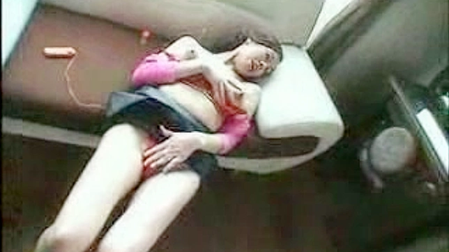 ty and petite japanese doll is masturbating indoors