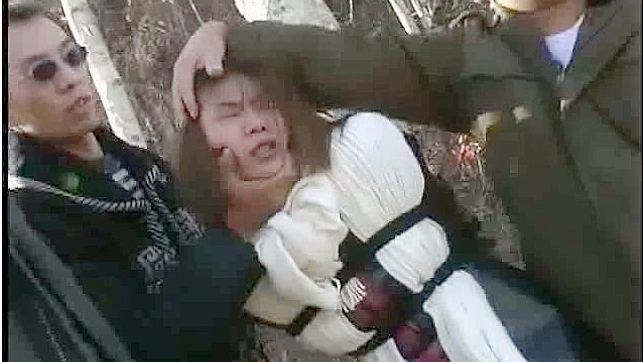 Redhead  with handsome face gets ed outdoors