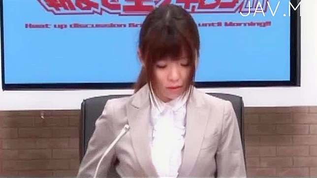 Racy and uncouth gangbang party for cute Japanese babe