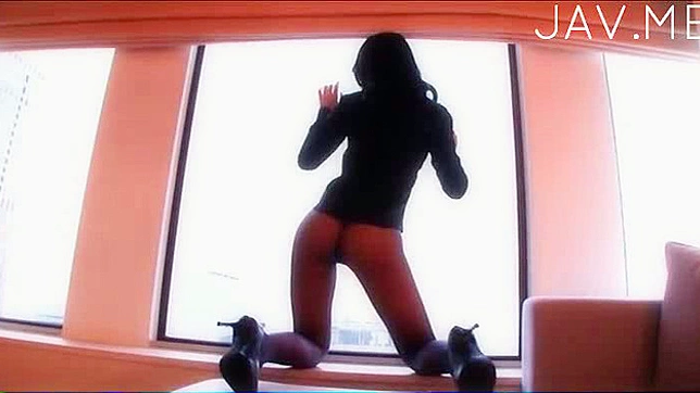 Sexy and cute japanese girl is sucking big sex tool