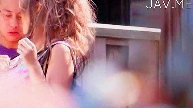 Fucking al aire libre para linda asiática amateur