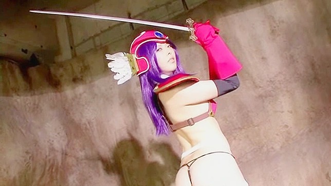 Video de Bikini Armadura Kyonyu Cosplay Hot