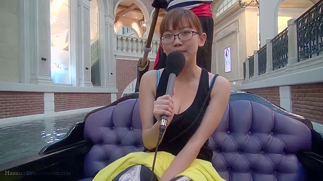 AV interview for busty teen
