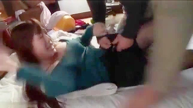 Defenseless JAV Beauty Surrenders to Lust
