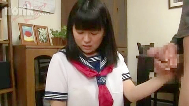 Unfortunate Teen Foster Father Punishes her Horribly in Asian Porno