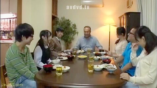 Sisterly Love vs Abusive Stepdad in JAV Porn