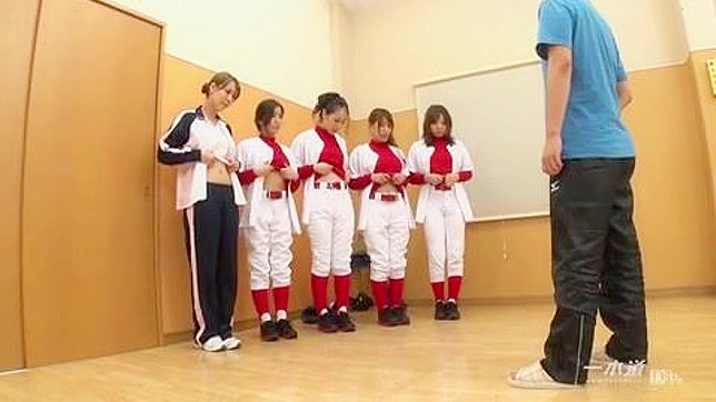 UNCENSORED Scandal - New Baseball coach goes too far with girls