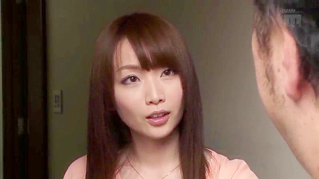 Hana Secret Desires Fulfilled by her husband colleague in this rough Oriental sex scene.