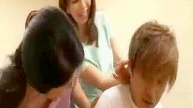 Milf Duo Teaches Naughty Asians Boy a Lesson