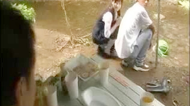 Stepdaughter Shy Pee Break Caught on Camera