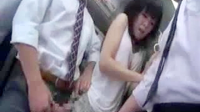 Sensitive Young Wife Molested on Crowded Bus 3