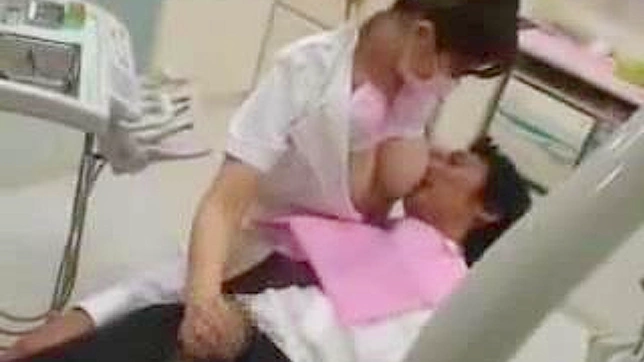 Dental Fetish - Jerking Off in Japan