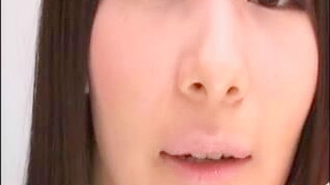 Mouthful of Cum & Double Dildo Sucking in Japan Porn