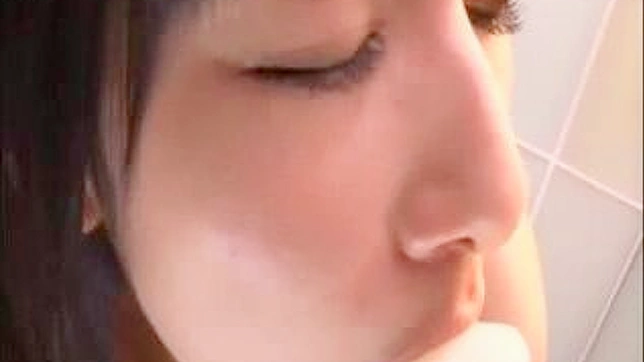 Hairy Pussy Maid Sucking Dick in Japanese Porno