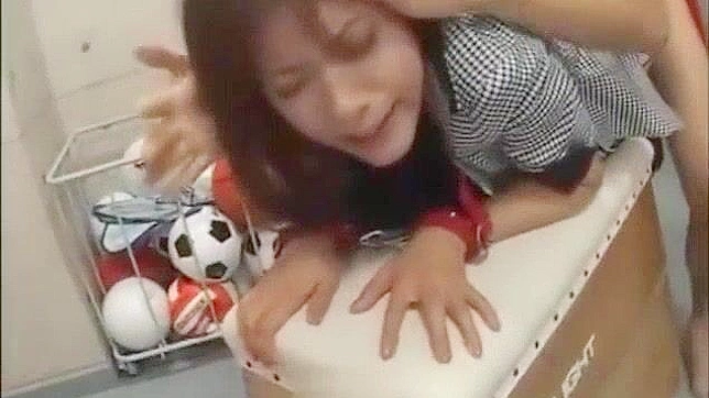 Bound & Blown - A Japanese Teacher's Doggy Style Fuck Fest