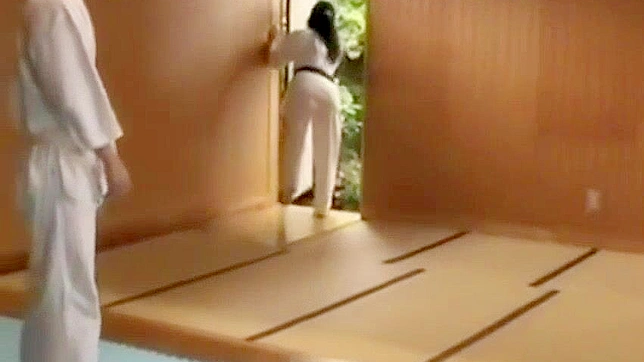 Karate Teacher's Secret Affair with Student in Japan