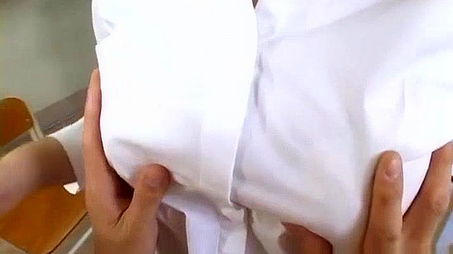 Japanese Teacher's Titty Fuck POV Amateur Porn with Cumshot