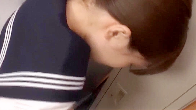 Japanese Teen Office Lady Airi Shibamura's Seductive Blowjob and Facial in HD Porn Video