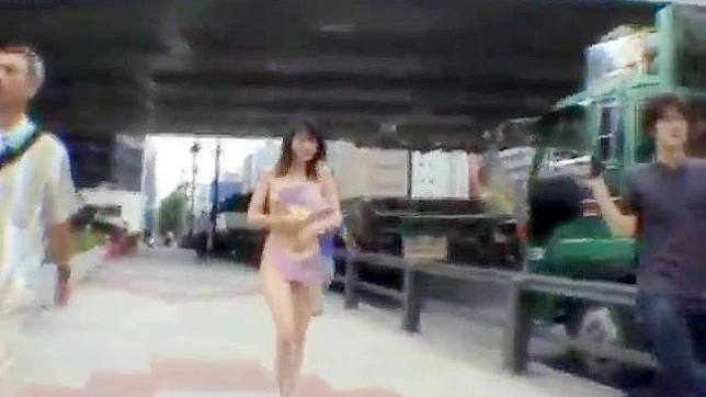 Public Exhibitionism - Couple Takes It Off in Public