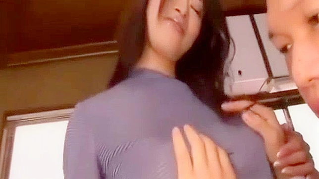 Japanese MILF Seduces Daughter Hot Teacher in Steamy Romp!