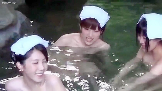 Voyeur's Violation of Public Onsen Privacy – Japans's Sexy Schoolgirls Secret Exposed!