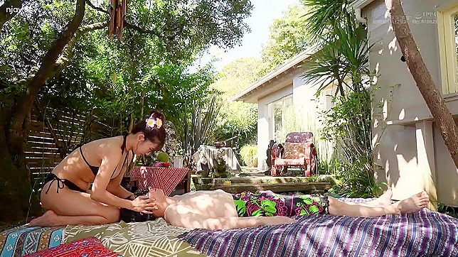 Japanese MILF - hottest and most pleasurable virgin massage ever