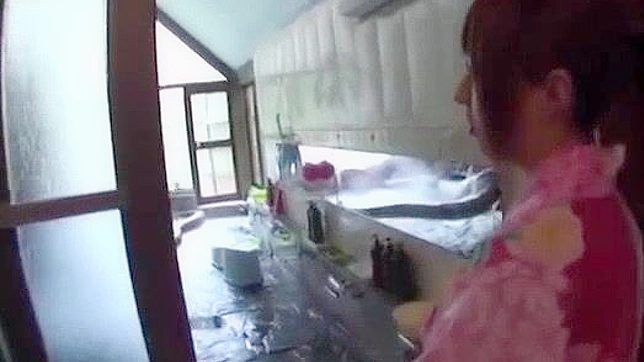 Jav MILF Kokomi Naruse Gets Wet & Wild in Public Bathhouse