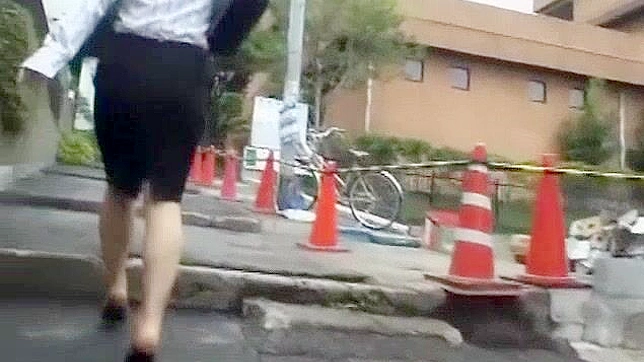 Japanese Goddess in Public Outdoor JAV Adventure ~ Shy GF Exposed
