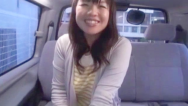 Exotic Japanese Girl Trio in Wild Car Ride - Minako Uchida, Mayu Otsuka, Mio Mikura JAV Clip