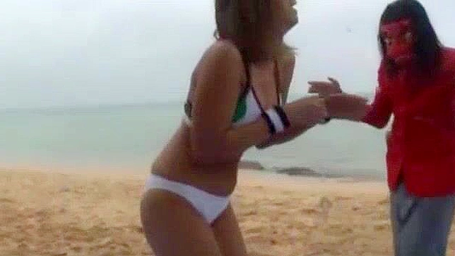 Japanese Pornstars Rui Hazuki, Mai Takakura, Rin Momoi in Best Beach, Outdoor JAV Scene