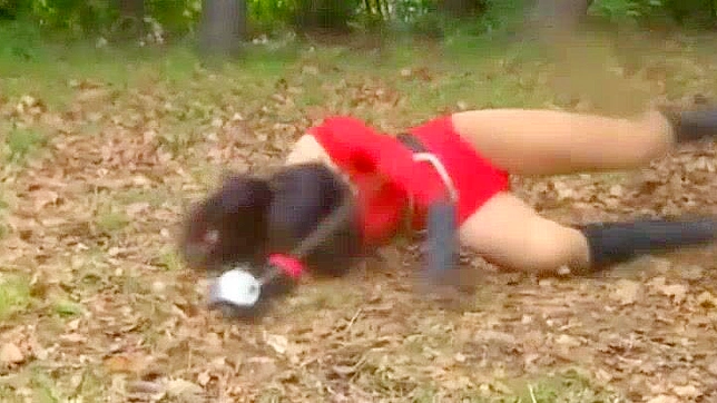 Horny Japanese Chick Eri Makino in Amazing Outdoor Cosplay JAV Scene