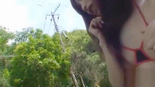 Jav Porn ~ Swingeing exotic Chika Eiro in 'Gently Touching Her Cave Era'