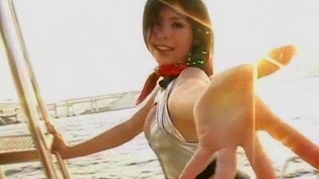 Japanese Girl Aya Hirai's Exotic Outdoor Cumshot Scene