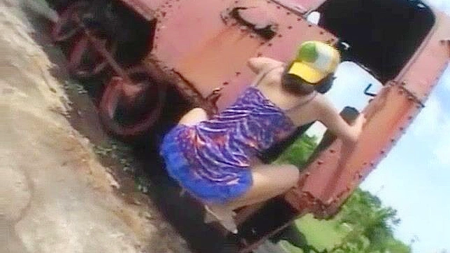 JAV star Kaede Fujisaki in Exotic Softcore, Outdoor Porn Video