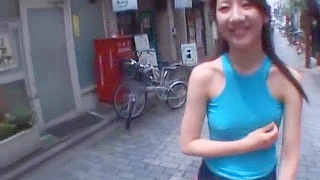 Japanese hottie Rina Himekawa in steamy doggy style JAV video with small tits