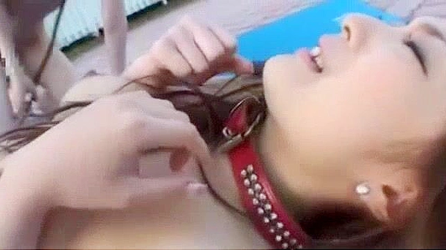 Exotic Big Tits, Outdoor JAV video with Japanese Models Risa Hano