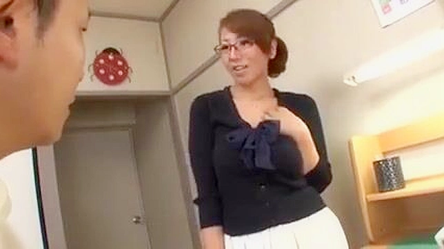 Hot Busty Asian Milfs Seduce Andfuck Hungry Young Dicks After Office Hours