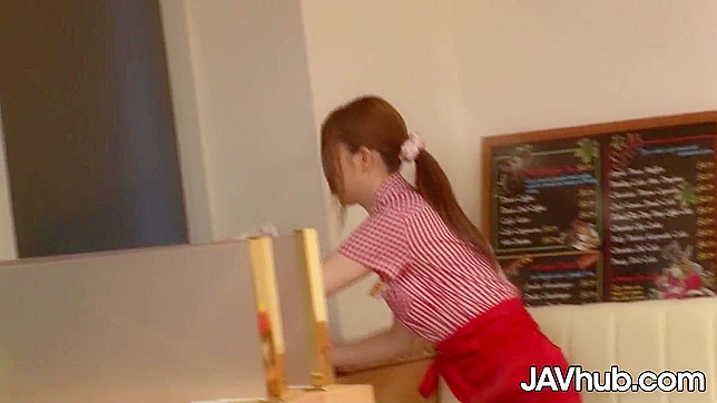 Sizzling Hot Waitress Gets Pounded Hard In Diner Scene - Watch Her Moan Loudly