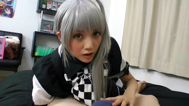 Cosplay porn experience in POV with Rei Mizuna