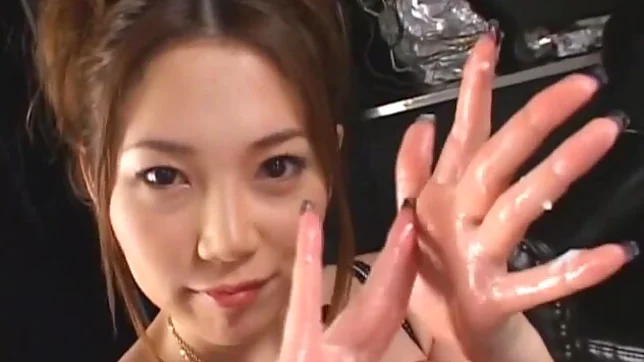 Asami Ogawa Pretty Asian chick in sexy costume likes games 13