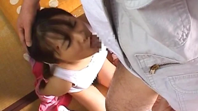Risa Hano Naughty schoolgirl sucks cock