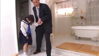 Hot bath with nice teen Yuri Shinomiya